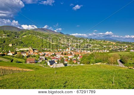 Beautiful Green Hills Of Zagorje