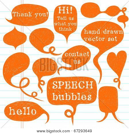 Speech bubbles