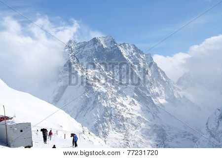 Mountains Shroud Clouds