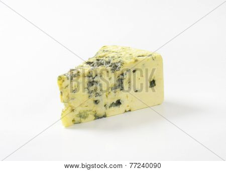 triangle of blue cheese