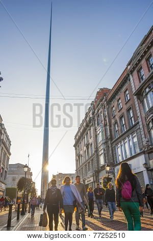 People At Talbot Street