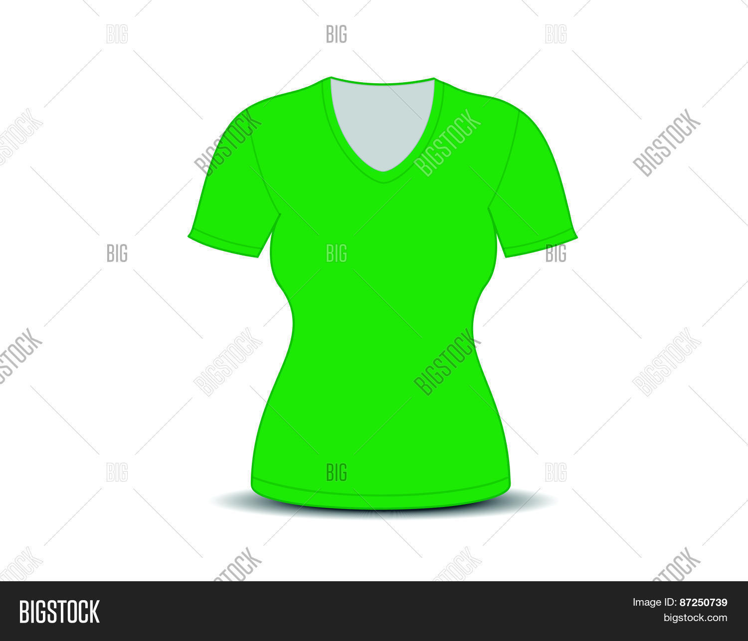 Blank Tshirt Vector & Photo (Free Trial) Bigstock