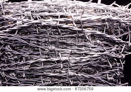 Roll of Barbed Wire