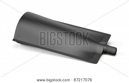 Black Template Package Doypack