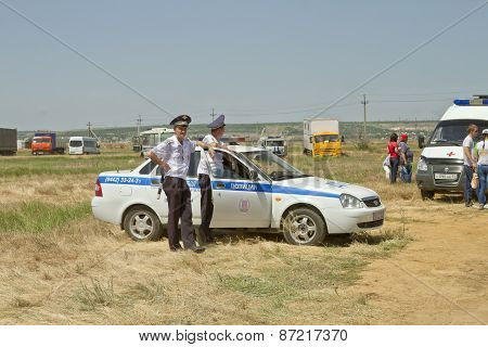 Police car BMW