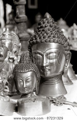 Lord Buddha Metal Statue