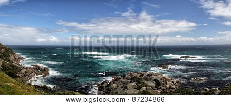 Rocky Coast Near Cape Town