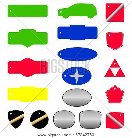 Key tags for car dealer purposes