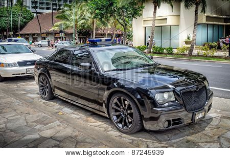 Honolulu Police Department police car