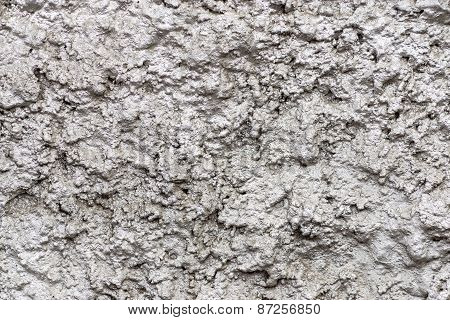 Bumpy Shining Wall Surfaces Of Silvery Color