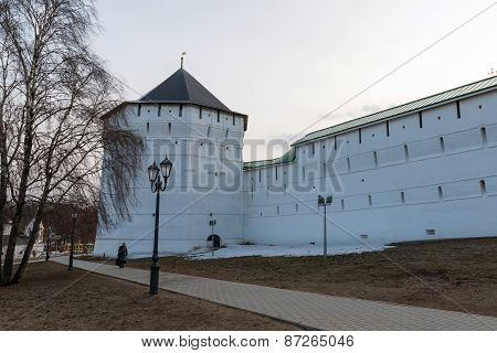 The Great Trinity Monastery In Sergiyev Posad Near Moscow. Golden Ring Of Russia