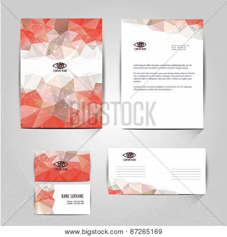 Corporate Identity Business Set Design.