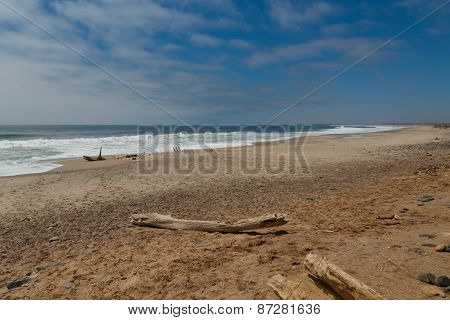 Shipwreck From Skeleton Coast