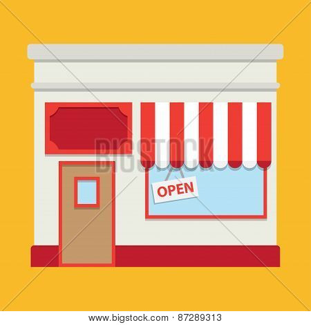 Shop building