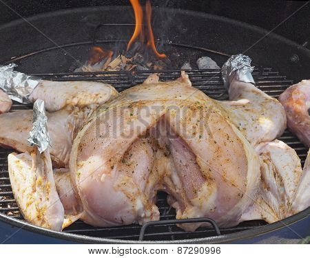 Turkey On A Smoker