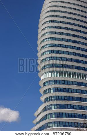 Facade Of A Modern Office Building In Groningen