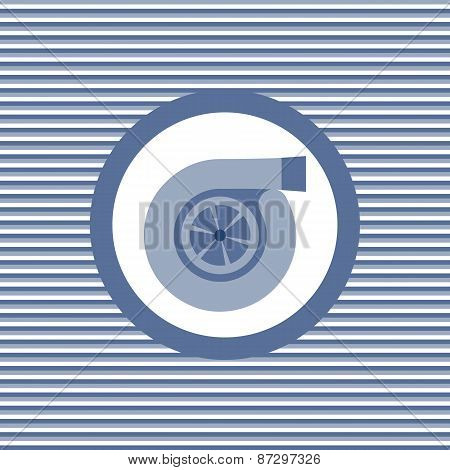 Turbine Color Flat Icon