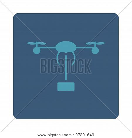 Copter shipment icon