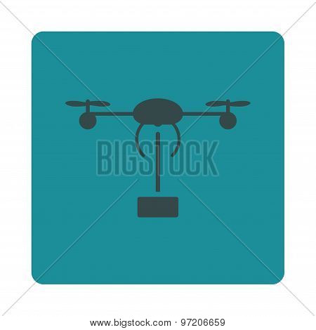 Copter shipment icon
