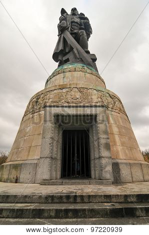 Soviet War Memorial In Treptower Park, Berlin, Germany Panorama