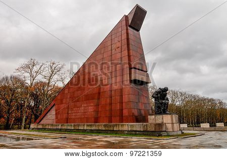 Soviet War Memorial In Treptower Park, Berlin, Germany