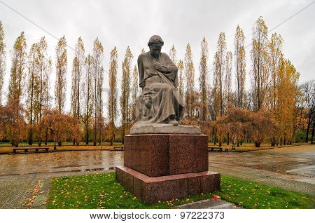 Soviet War Memorial In Treptower Park, Berlin, Germany Panorama