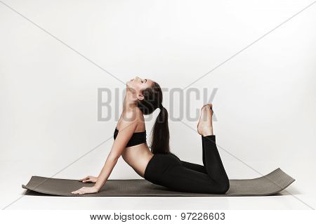 Woman Doing Yoga