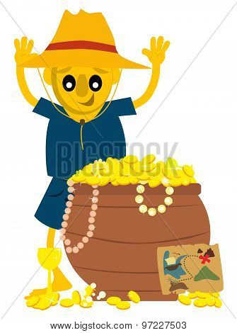 Explorer found gold