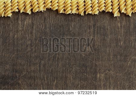 Pasta on background
