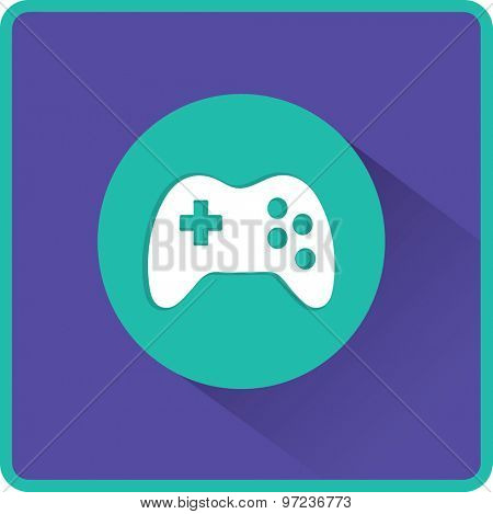 Vector flat Gaming Joystick Icon