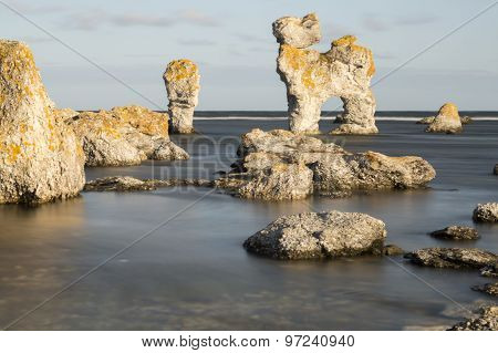 Sea Stack At Fårö, Gotland In Sweden