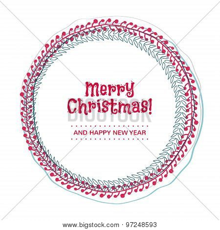 Christmas wreath.