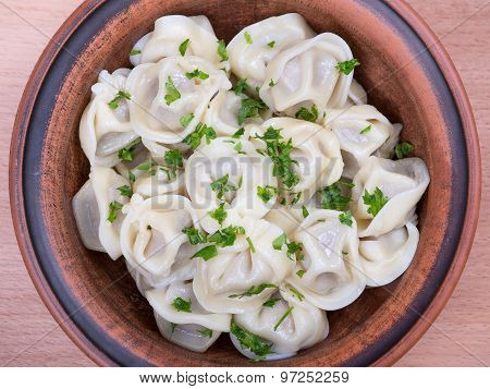 Meat Dumplings - Russian Boiled Pelmeni