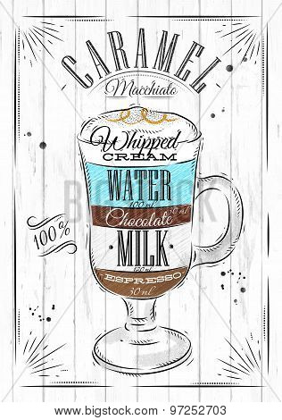 Poster Caramel Macchiato