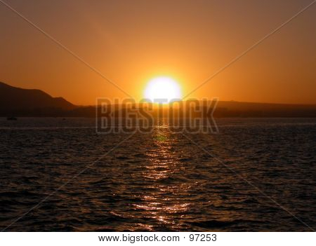 Coucher de soleil mexicain