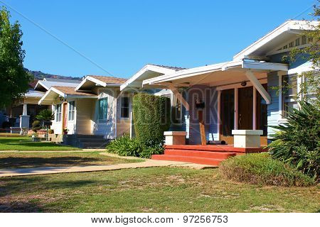Row of Older Homes
