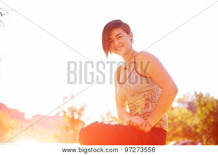 Yoga woman