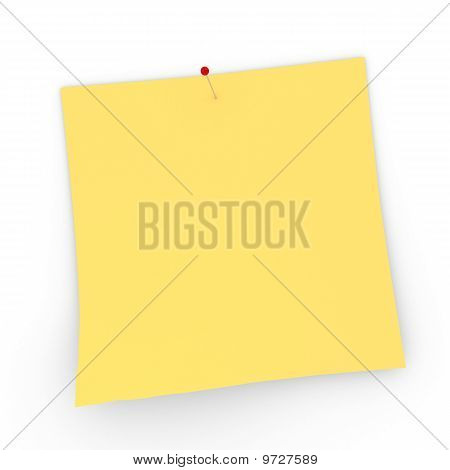Post-It - Pinbutton