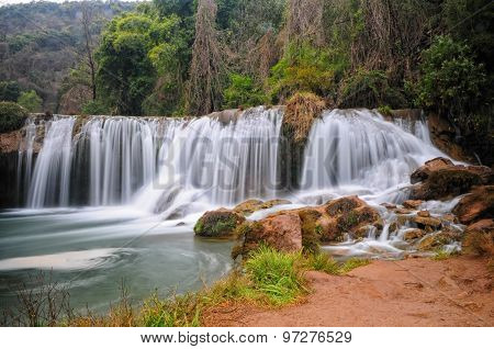Jiulong waterfall in Luoping, Yunnan, China