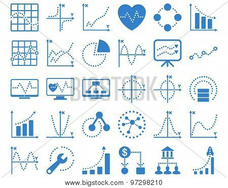 Dotted Charts Icons