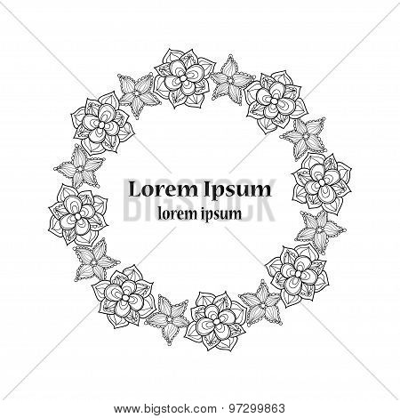 Floral Frame