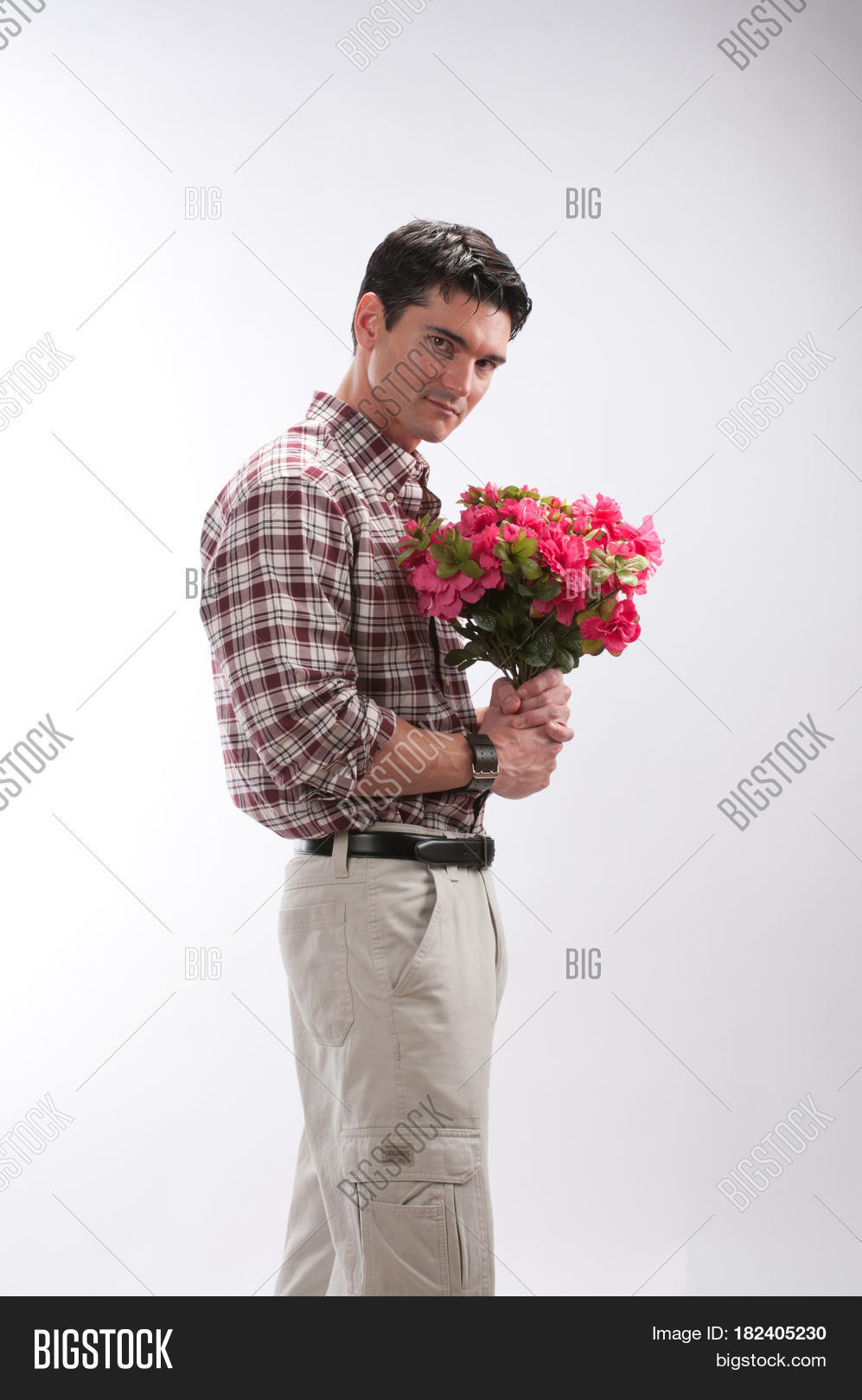Adorable Man Holding Image & Photo (Free Trial) Bigstock