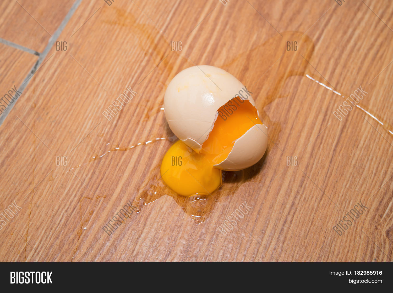 Broken Egg On Floor Image & Photo (Free Trial) Bigstock