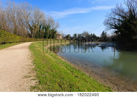 Walk Path Along Sile River