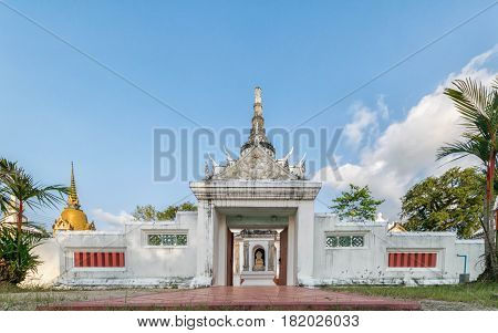 The area of Wat Khu Tao Mae Tom Bang Klam Songkhla Thailand