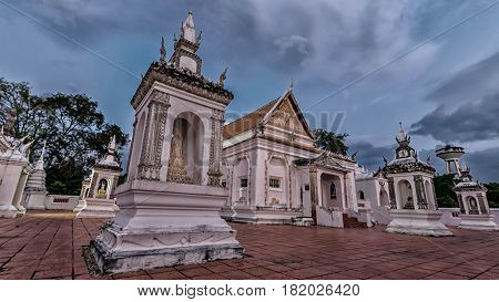 The area of Wat Khu Tao Mae Tom Bang Klam Songkhla Thailand
