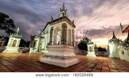 The area of Wat Khu Tao Mae Tom Bang Klam Songkhla Thailand