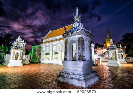 The area of Wat Khu Tao Mae Tom Bang Klam Songkhla Thailand
