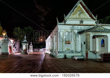 The area of Wat Khu Tao Mae Tom Bang Klam Songkhla Thailand