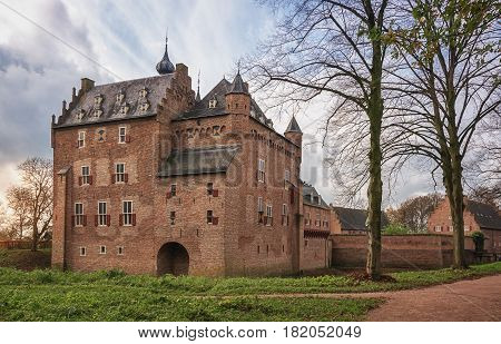 Doorwerth Castle is a medieval castle situated near the river Rhine in The Netherlands.